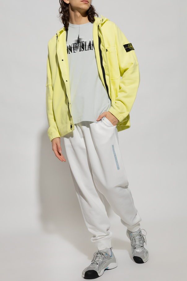 Stone island hoodie outlet lemon